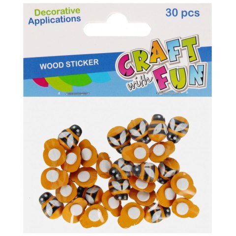 Ozdoba drewniana Pszczólka Craft With Fun (555408)