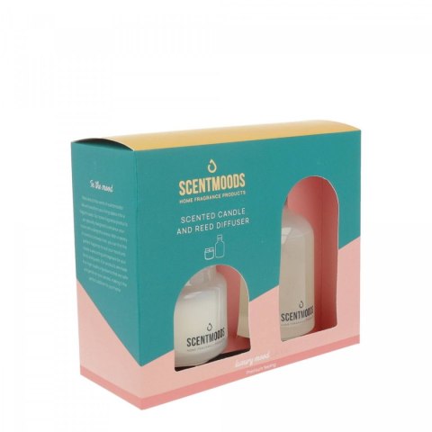 Świeczka ozdobna Zestaw prezentowy LA VIE - świeczka i dyfuzor zapachowy Pavoncella (8720935400981)