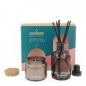 Świeczka ozdobna Zestaw prezentowy SHE - świeczka i dyfuzor zapachowy Pavoncella (8720935400998)
