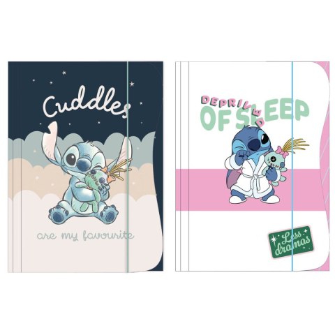 Teczka kartonowa na zatrzask Stitch A4 mix Beniamin (0354)