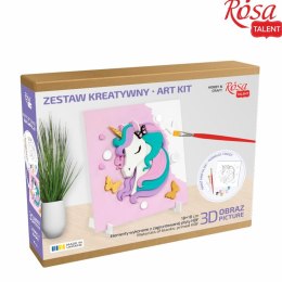 Zestaw plastyczny Jednorożec 3d Rosa
