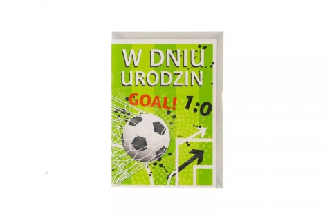 Kartka składana Urodziny dziecięce B6 Pol-mak (B6B)