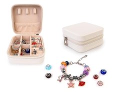 Koraliki dla dziewczynki Zestaw do tworzenia biżuterii w kuferku Artyk (137501)