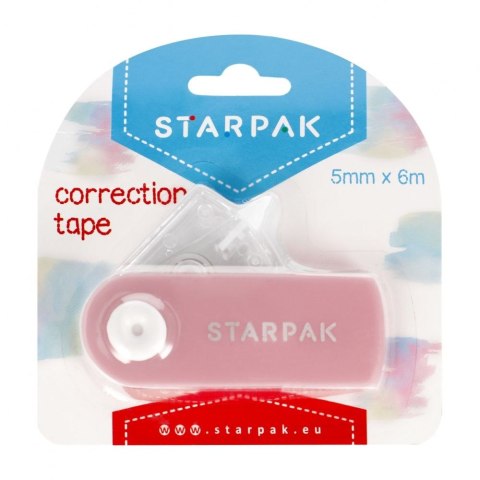 Korektor w taśmie (myszka) 5x6 [mm*m] Starpak (507202)