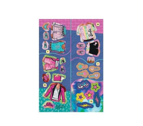 Książeczka edukacyjna Barbie™. Zabawa modą! Ameet (fla 1101)