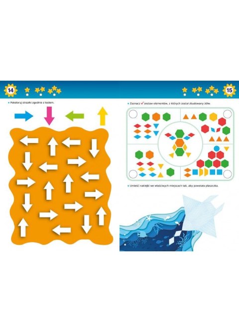 Książeczka edukacyjna Łamigłówki starszego przedszkolaka. Wiek 5-6 lat dzień w roku dla dzieci 2-6 lat Demart