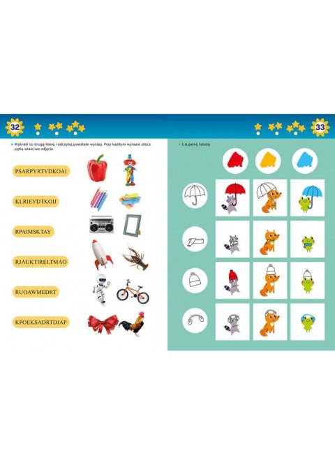 Książeczka edukacyjna Łamigłówki starszego przedszkolaka. Wiek 5-6 lat dzień w roku dla dzieci 2-6 lat Demart