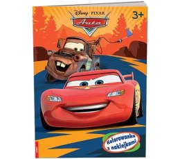 Książka dla dzieci Auta. Kolorowanka z Naklejkami Ameet (NA 9139)