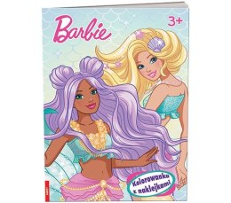 Książka dla dzieci Barbie™. Kolorowanka z Naklejkami Ameet (NA-1404)