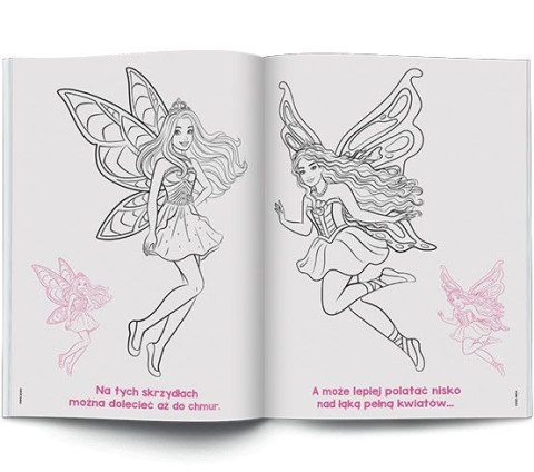 Książka dla dzieci Barbie™. Kolorowanka z Naklejkami Ameet (NA-1404)