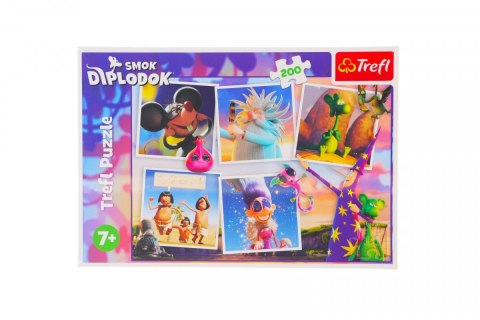 Puzzle Przygody Smoka Diplodoka 200 el. Trefl (13322)