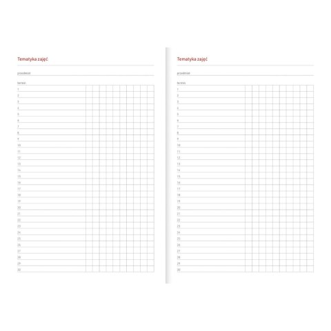 Kalendarz nauczyciela książkowy (terminarz) Vivella seledyn A5 Wydawnictwo Wokół Nas (A5TA071B)