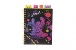 Kołobrulion Stitch z głowkami A5 100k. krata Patio (91743PTR)