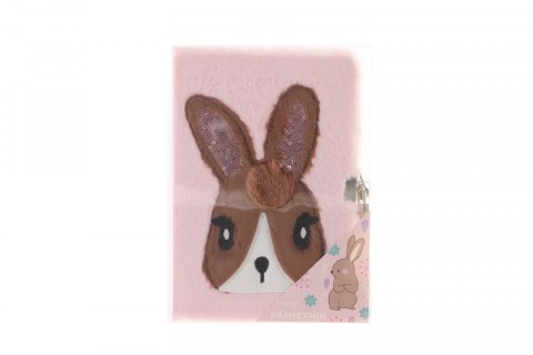 Pamiętnik Pluszowy Królik A5 Kidea (PPZKRK)