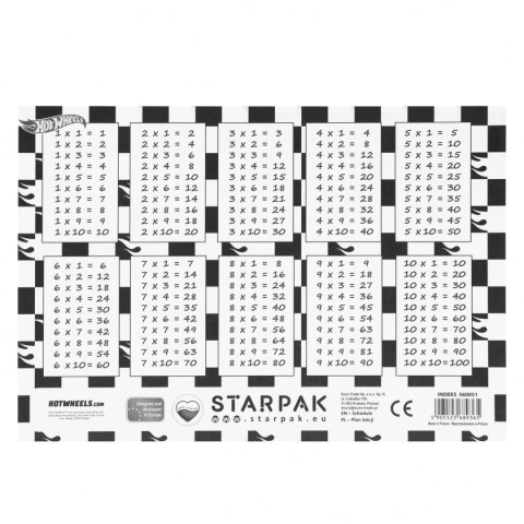 Plan lekcji Hot Wheels Starpak (560051)