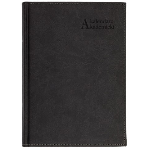 Kalendarz nauczyciela książkowy (terminarz) Vivella czarny A5 Wydawnictwo Wokół Nas (A5TA071B)