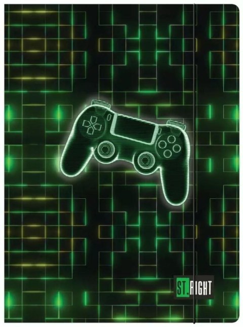 Teczka kartonowa na gumkę Neon Pad A4 Unipap