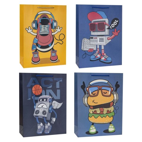 Torba prezentowa A4 [mm:] 260x320x 100 Rozette (TD-23178-GL-A4 (26x32x10))