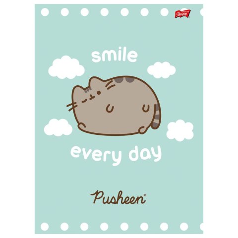 Zeszyt A4 Pusheen 32k. 70g krata Unipap