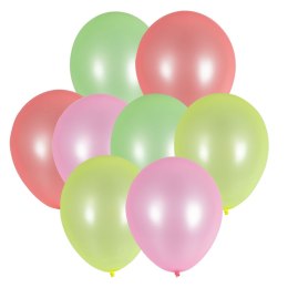 Balon gumowy neon duże (8 szt.) mix 250mm Arpex (KB8961)