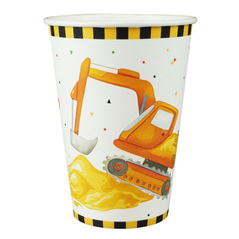 Kubek jednorazowy plac budowy papier 200ml Arpex (DC4817)