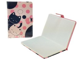 Notes (notatnik) koty A5 krata Adar (620315)