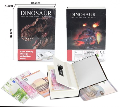 Skarbonka książka dinozaur Lean (23490)