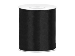 Wstążka Craft-Fun Series satynowa 100x25 [mm x m] czarny Titanum (100MM/25M 010)