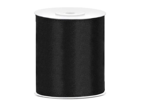 Wstążka Craft-Fun Series satynowa 100x25 [mm x m] czarny Titanum (100MM/25M 010)