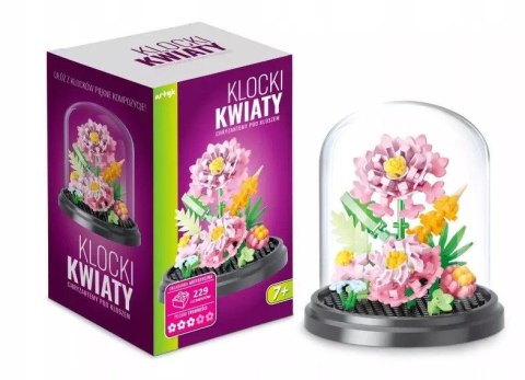 Klocki konstrukcyjne Chryzantemy pod kloszem 229el Artyk (137044)