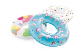 Koło do pływania wesołe 3 wzory, 81cm Trifox (X-024)