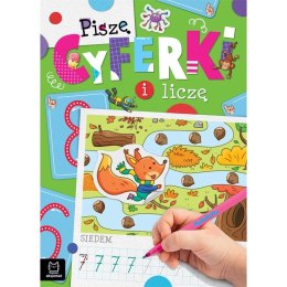 Książka dla dzieci Piszę cyferki i liczę Aksjomat