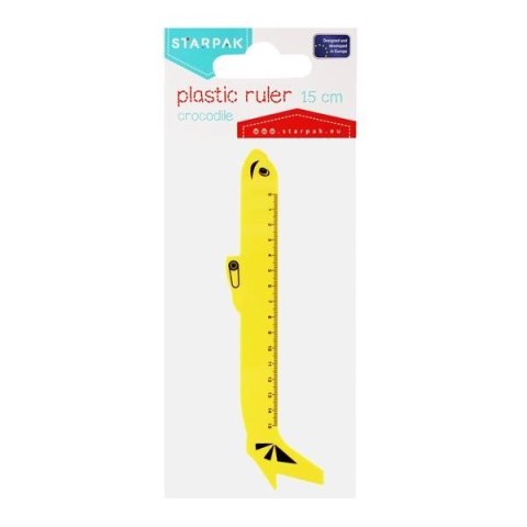 Linijka plastik 15cm Starpak (470961)