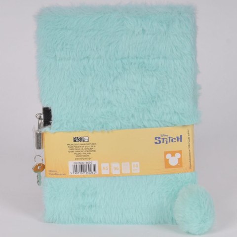 Pamiętnik pluszowy Stitch A5 Paso (DS25FF-3676)