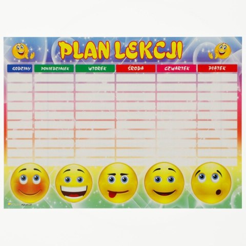 Plan lekcji A5 Polsyr