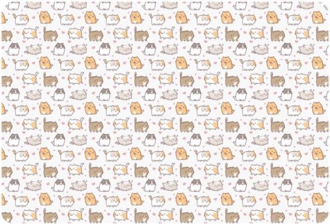 Podkład na biurko KITTENS mix PVC PCW Biurfol (PSN-A3-35)