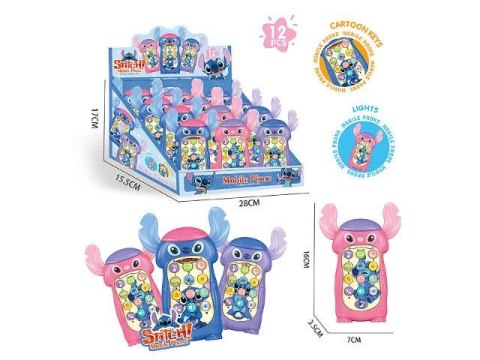 Telefon zabawkowy zwierzak światło i dźwięk Bigtoys (BTEL6929)