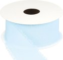 Wstążka Craft-Fun Series szyfonowa strzępiona 40x10 [mm x m] błękitny Titanum (WJ40-10-011J)