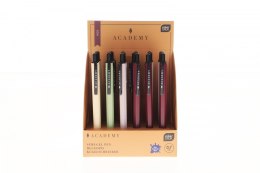 Długopis wymazywalny Academy HEX gripem wkład niebieski 0,7mm Interdruk (żelowy)