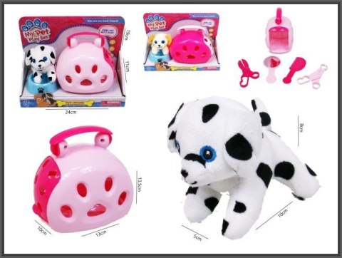 Figurka Piesek z nosidłem i akcesoriami Hipo (H13916)