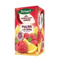 Herbata Herbaciany Ogród owocowo-ziołowa malina z cytryną Malina 20 saszetek Herbapol