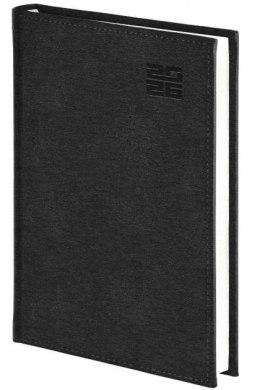 Kalendarz książkowy (terminarz) 400 STRON CZARNY ALUMINIUM STANDARD A4 Wokół Nas (237 A4DB)