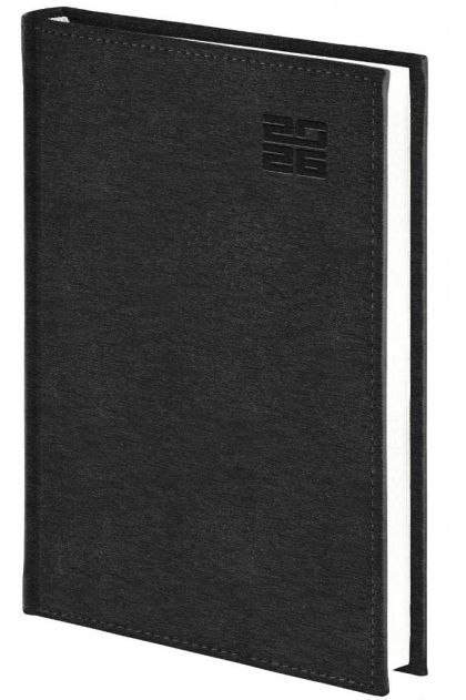 Kalendarz książkowy (terminarz) 400 STRON CZARNY ALUMINIUM STANDARD A4 Wokół Nas (237 A4DB)