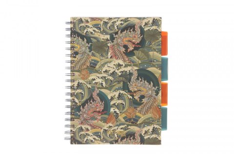 Kołozeszyt (kołonotatnik) PADS JAPONIA B5 100k. 80g krata Strigo (PADS065)