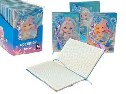 Notes (notatnik) dziewczynka z warkoczem A5 krata [mm:] 210x145 Adar (620803)