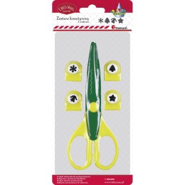 Nożyczki Craft-Fun Series Boże Narodzenie nożyczki i dziurkacze kreatywne 16,5cm Titanum (340302)