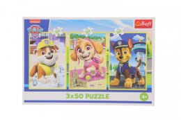 Puzzle Paw Patrol Nasze pieski 3x50 el. Trefl (34878)