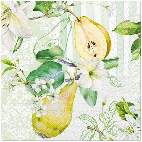 Serwetki Lunch Pear Blossom mix celuloza [mm:] 330x330 Paw (SDL145600)
