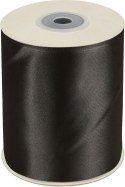 Wstążka Craft-Fun Series satynowa 100x25 [mm x m] czarny Titanum (100MM/25M 010)