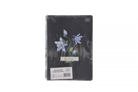 Zeszyt HYBRID FLORI A5 80k. 70g krata Interdruk